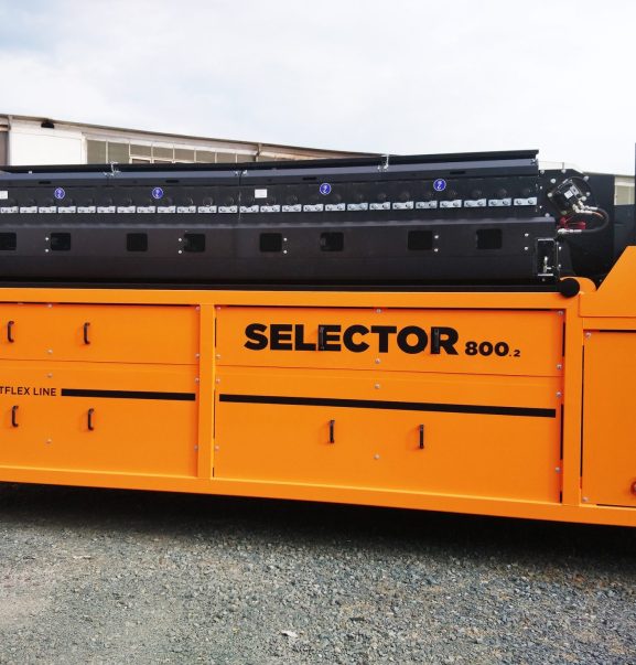 Selector 800.2 - Transport - Seitenansicht Selector 800.2 - Transport - Seitenansicht